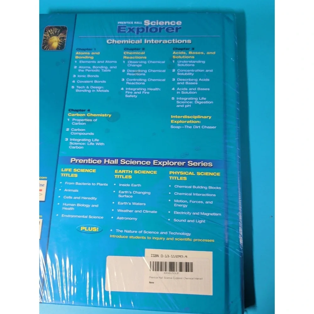 Prentice Hall Science Explorer: Chemical Interactions New Sealed Discovery Chann